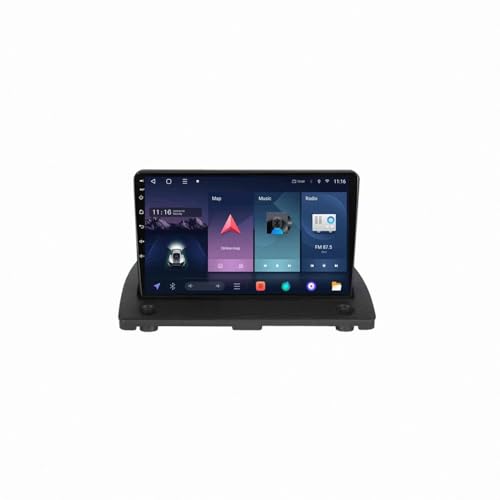 Radio Estéreo para Coche para Volvo XC90 C 2002-2014 Enlace Espejo, Siri, G00Gle Asistente de Voz, Navegación, FM, Aux, Bluetooth, 8 Nuclear 8G+256G