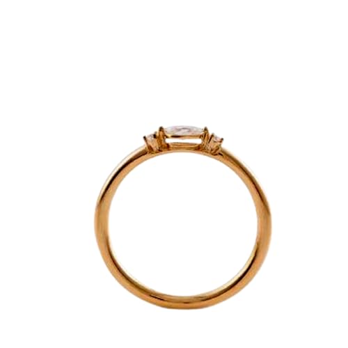 Bague femme moissanite argent 925 et or 14k le cadeau idéal pour marquer la vie