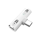 【Son Hi-Fi pur】 Notre double adaptateur USB-C pour casque améliore votre expérience audio grâce à une lecture Hi-Fi 24 bits/96 kHz, garantissant un son clair pour la musique, les films et les jeux. Idéal pour les smartphones, les tablettes et les ordinateurs portables.