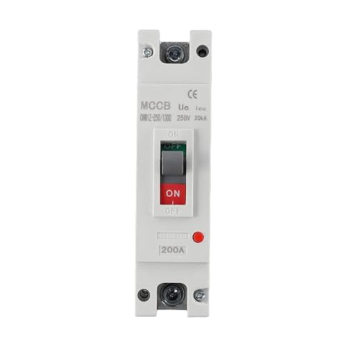 Wodsty - Wodsty 1P High Current DC Circuit Breaker 200A 12V-500V for Solar and Wind Power Systems, 35KA Breaking Capacity