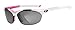 Tifosi Womens Wisp 0040103101 Wrap Sunglasses,Race Pink Frame/Grey, Red & Clear Lens,One Size