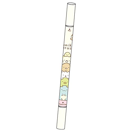 ティーズファクトリー すみっコぐらし 2WAYタッチペン たてづみ 約H14×φ0.9cm SG-5540675TT ホワイト