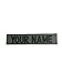 Custom Uniform Embroidered Military Name Tape, Army Airforce Police, Sew-on or with Fastener (OD Green, with Fastener)