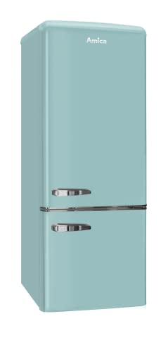 Retro-Kühlschrank Amica KGCR 384 150 T mit Kühl- und Gefrierbereich