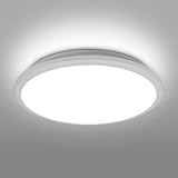 LED Ceiling Light, 36W Bathroom Lights Ceiling Waterproof IP54, 6500K Cool White,Bright Round LED Flush Mount Ceiling Light Fixture for Bedroom, Kitchen, Living Room,Hallway, Corridor, Balcony Ø30CM