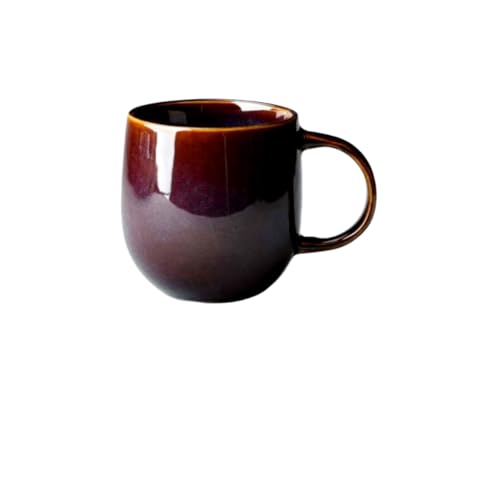 Fiozwea マグカップ、クリエイティブレトロセラミックカップ個性トレンド、日本のシンプルなコーヒーホームウォーターカップ、スタイル:和風 (21)