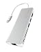 Produktbild ICY BOX USB-C Laptop Docking Station (6-in-1) mit 1x HDMI (4K 30Hz), 3-fach USB 3.0 HUB, 100W Power Delivery, Gigabit Ethernet, Kartenleser, IB-DK4034-CPD