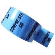 COMPRESSED AIR - 48mm/2" Indoor Pipeline ID Identification Pipe Tape