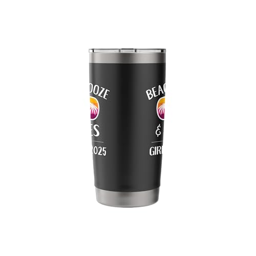 Girls Trip Mexico 2025 Weekend Beaches Booze and Besties Stainless Steel Insulated Tumbler
