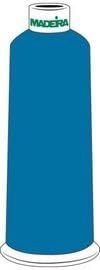 Madeira Rayon Embroidery Thread 5500yd Cone BLUE Color: 1297