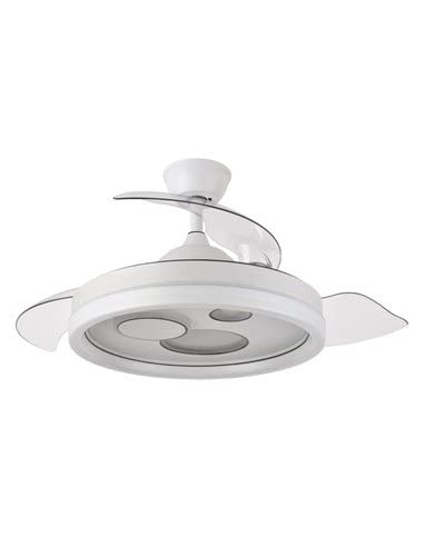 Fabrilamp Ventilador Dc Turia 72w 6120lm Blanco 3 Asp.Desplegables 32 47x50 107d. 3 Colores C Remoto Temporizador Memoria Fabrilamp Ventilador Dc Turia 72w 6120lm Blanco 3 Asp.Desplegables 32 47x50 107d. 3 Colores C Remoto Temporizador Memoria