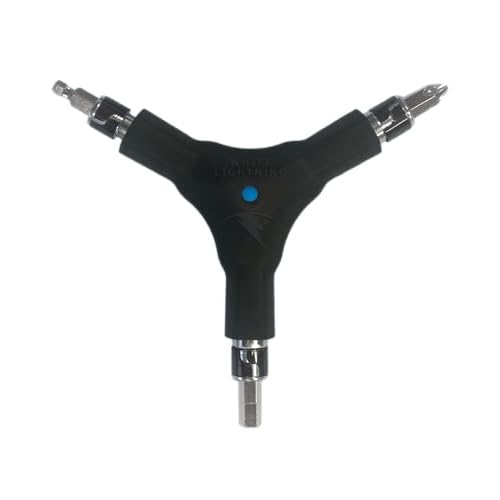 White Lightning 6-in-1 Bike Tool - Maintenance Tool for Mountain, Road and Electric Bicycles