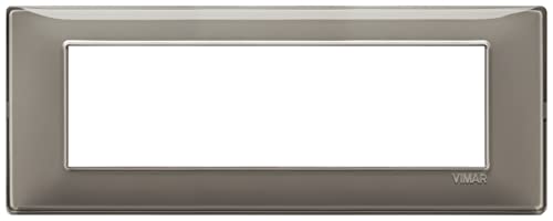 Vimar 14657.40 Reflex Placca 7M, Cenere