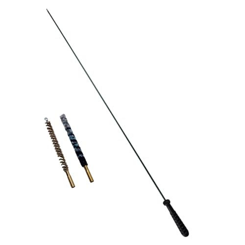 ARMERIAONLINE SINCE 1999 Kit pulizia con scovoli e bacchetta Cal 9 Calibro 4,5 22 kit pulizia completo Carabina aria compressa Size : Calibro 6/22