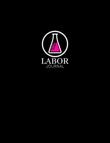 Laborjournal: Laborbuch / Labortagebuch / Labor Notizbuch für Chemiker, Physiker, Biologen, Mediziner, Laboranten, ca. A4, kariert mit ... Erlenmeyerkolben mit pinker Flüssigkeit