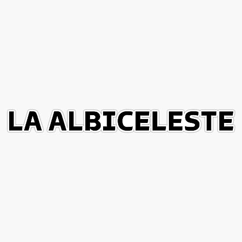 Magnet La Albiceleste - Argentina National Team Nickname Magnet Vinyl Decal Sticker 5