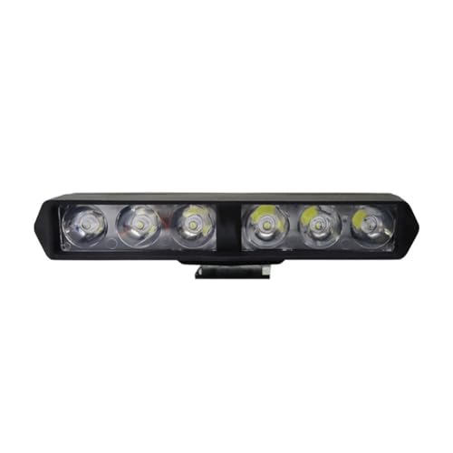 6 Spots LED phare de moto DRL avec clignotant auxiliaire intégré