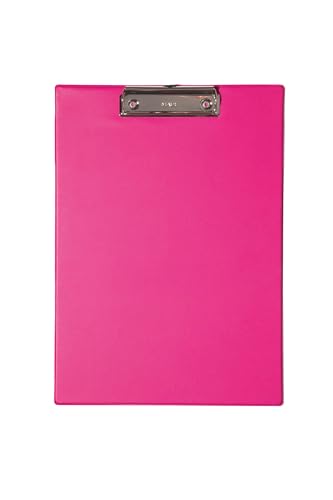 MAUL Klemmbrett A4 pink Hochformat mit Metallklemme – Ansicht 1