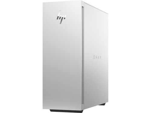Hp Envy Gaming Desktop Computer 12Th Generation Intel 16-Core I9-12900 Processor 64Gb Ram 1Tb Ssd Nvidia Geforce Rtx 3070 Lhr 8Gb Graphic Displayport Thunderbolt Usb-C Win11 Silver + Hdmi Cable #TOP1