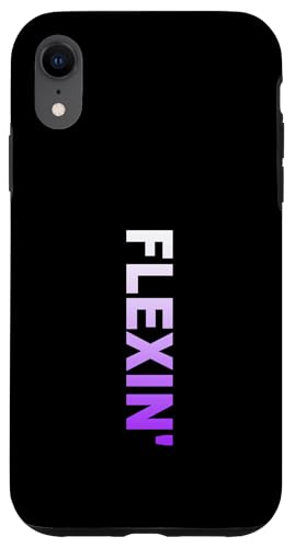 �p�[�v���J���[ Flexin' Purple Graphic �X�}�z�P�[�X iPhone XR �p