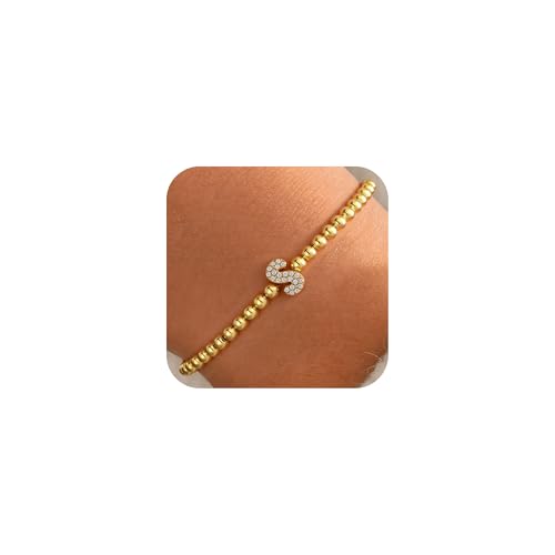 Fimhut Zircon Letter Bracelets - image 1