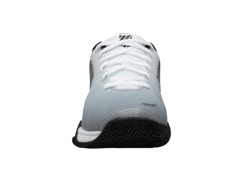Image of K-Swiss Men's Hypercourt Express 2 Tennis Shoe, White /Highrise /Black, 10 M