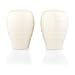 Mikasa Swirl White Salt and Pepper Shaker Set