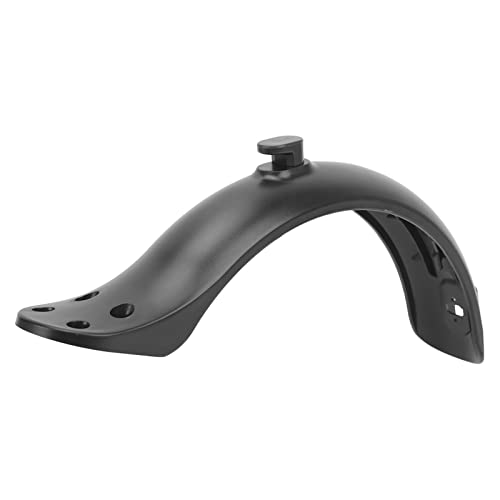 Electric Scooter Mudguard, ABS Scooter Mudguard Lightweight Splash Proof 4 Hole Scooter Mudguard Replacement Black