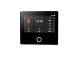 Kit Alarma Casa, GSM Wifi Tuya Smart inalámbrico Sistema de alarma de seguridad for el hogar(Set-D 7Kit)