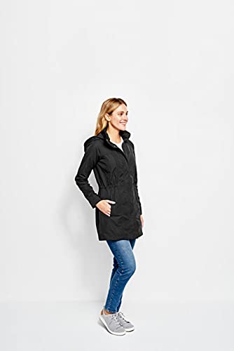 Orvis Pack And Go Jacket For Women - Lightweight Hooded Packable Water-Resistant Women’s Windbreaker With Pockets, Black - X-Small #TOP3