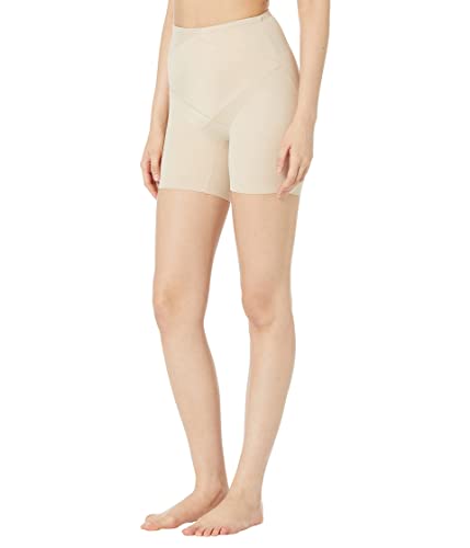 Image of Miraclesuit Extra Firm Tummy Tuck 15" Bike Shorts, Warm Beige, L