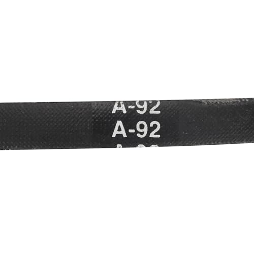 Image of uxcell 2pcs A92 or 4L940 Classic Wrapped Rubber V-Belt, 92 inch(2337mm) Inside Circumference, A Profile V Belt