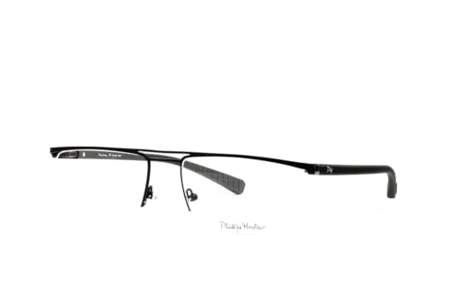 Image of 9860 Unisex Rectangle Half Rim Spectacle | Rectangle Shape Eyewear Frame | Modern Design | Everyday Fashion Accessory
