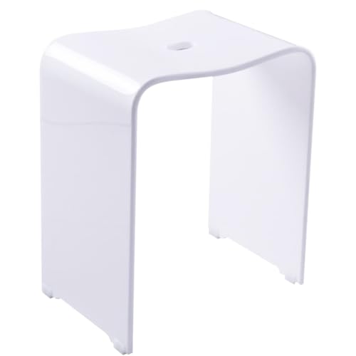 RIDDER Trendy - Taburete para baño (acrílico, Aprox. 40 x 47 x 27,5 cm.