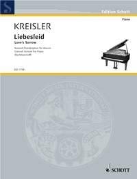 Alt-Wiener Tanzweisen: No. 2 Liebesleid. Piano.      Sheet music – January 1, 2000