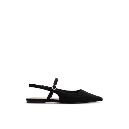 Call It Spring Women's Jordynne Vegan Pointed-Toe Slingback Flat Shoe, Black by Call It Spring - Used condition - Image 3