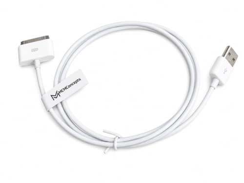 30 Pin to FireWire Charging Cable Compatible with iPod Classic 1st-7th Gen, Photo, Video & Classic, iPad 1-3 | A1070 Power Adapter image 4