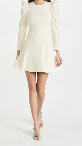 Likely Women's Long Sleeve Alia Dress, White #TOP4