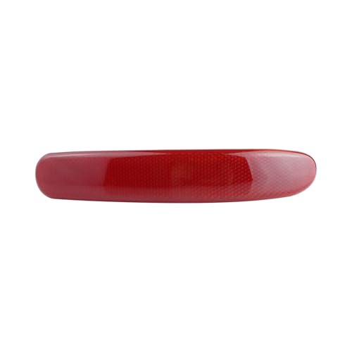 Lente roja de reflector parachoques trasero derecho Mini Cooper R55 alta visibilidad