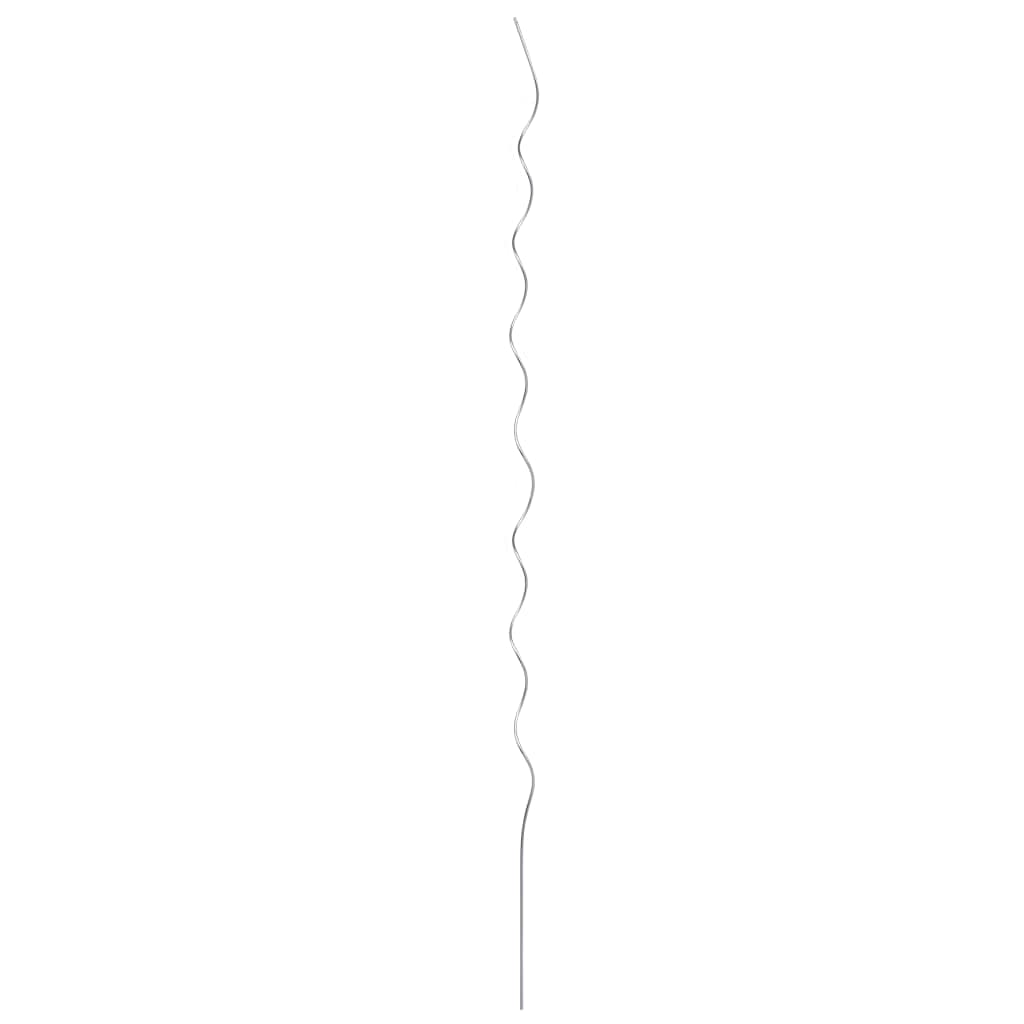 Spiralne pręty do pomidorów, 20 szt. 170 cm / 110 cm (długość), 6 mm (grubość), w pełni ocynkowane, do pomidorów, pnączy, stal, profesjonalna jakość, spirala do pomidorów