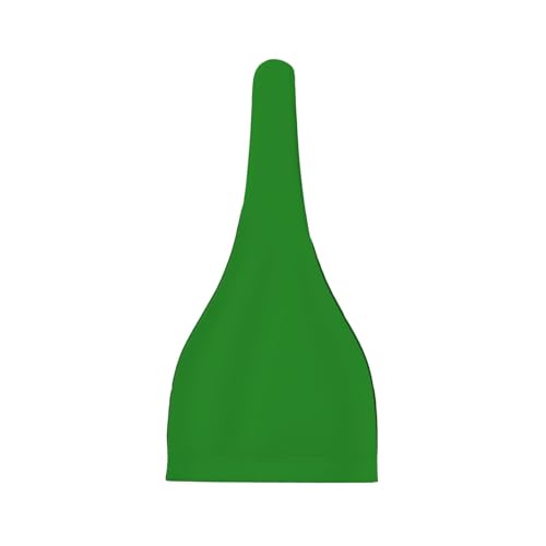 Newborn Baby Hat, Solid Forest Green Print Soft Top Knot Beanie Cap, Cute Baby Headwear for 0-6 Months2