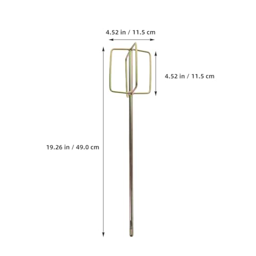 Image of Housoutil Paint Mixer Drill Attachment 19.29In Replacement Mixing Rod for Electric Drills Efficient Cement and Mud Stirrer Tool for Construction and Renovation