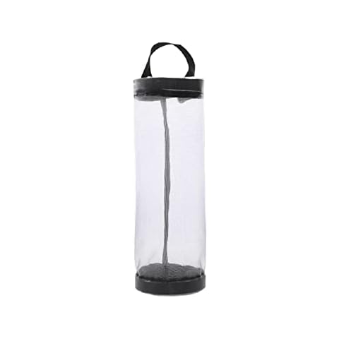 BIGFANGDAFA Plastic Bag Holder Mesh Grocery Bag Dispenser Hanging Trash Bags Holder for Home Kitchen Cover