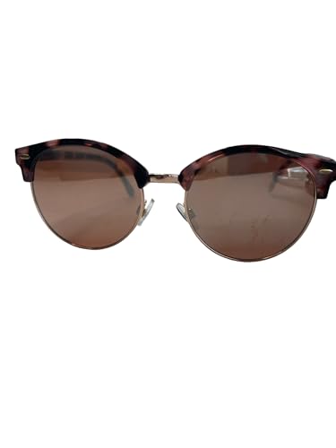 Foster Grant Sunglasses round club Havana pink rose