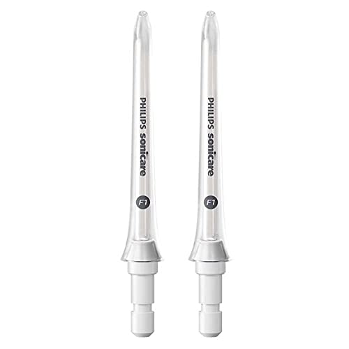 Lot de 2 canules F1 standard de jet dentaire Philips Sonicare : accessoire pour jet dentaire...