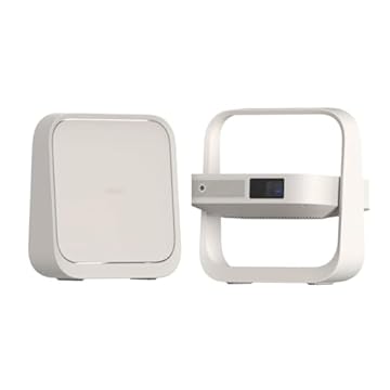 XGIMI Elfin Flip 2024 Projetor Portátil 1080P, Netflix Licenciado, Suporte Ajustável, Compacto, 400 Lúmens ISO, Adaptação de Tela