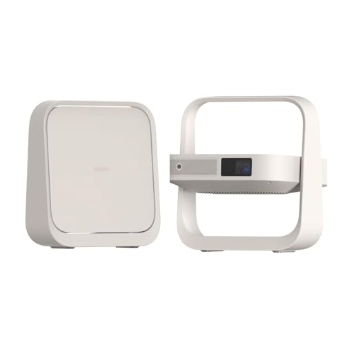 XGIMI Elfin Flip 2024 Projetor Portátil 1080P, Netflix Licenciado, Suporte Ajustável, Compacto, 400 Lúmens ISO, Adaptação de Tela