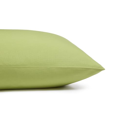 Image of Amazon Basics Lightweight Microfiber 4-Piece Bed Sheet Set, King, Oliver Light, Solid