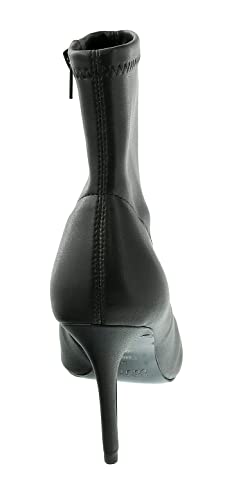 Versace Jeans Couture Black Side Zip Cap Toe Ankle Boot- for womens - Image 5