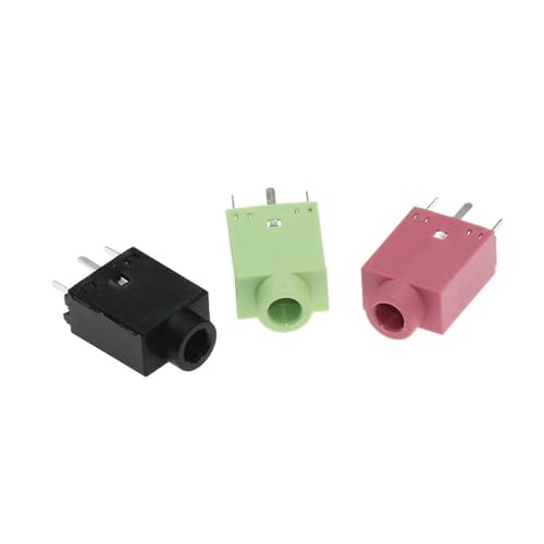 Conector Jack 3.5mm PJ358 de 5 Pines con Conexión Estable Dip Pack de 10 3